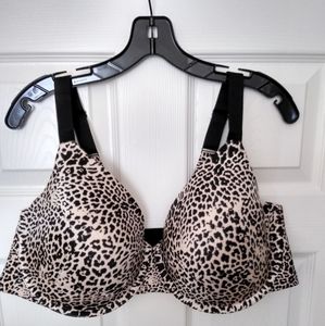 Catherines Intimates Plus Size Leopard Print Bra
